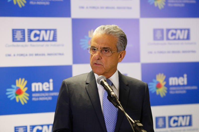 Presidente da CNI, Robson Braga de Andrade (Foto: Sérgio Lima/CNIWeb)