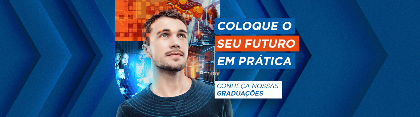 Coloque o seu futuro em prática. Clique aqui e conheça nossas graduações do Unisenai.