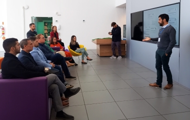 Canadenses visitam Instituto SENAI em Florianópolis