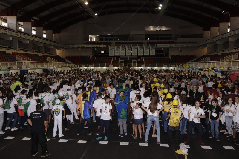 Torneio de Robótica FLL reuniu cerca de dez mil pessoas. Foto: Leonardo Júlio