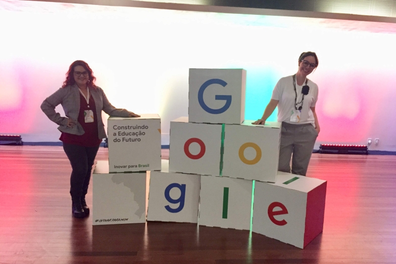 Em evento do Google, SENAI demonstra uso das aplicações na educação