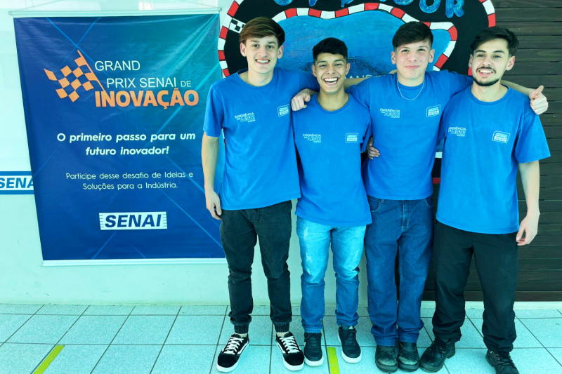 Equipes de Brusque e Caçador vencem Grand Prix SENAI de Inovação 