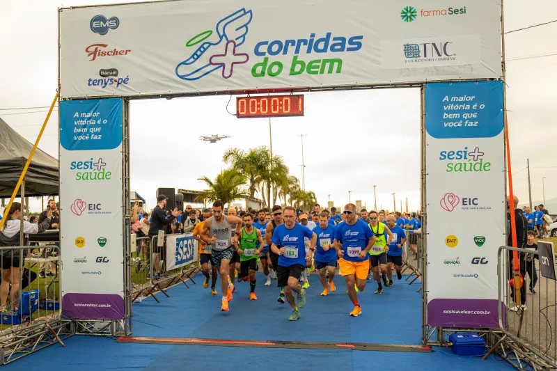 Criciúma sediará terceira etapa do circuito Corridas do Bem neste domingo (1º)
