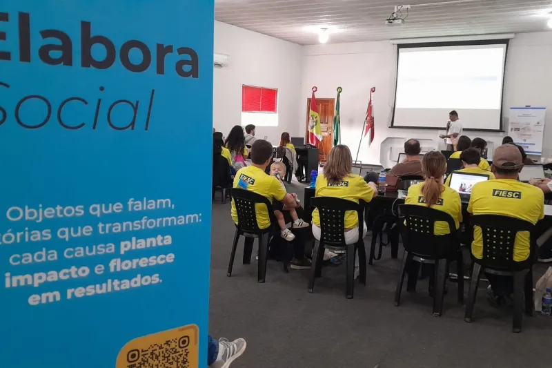 Evento conecta organizações sociais e empresas no Vale do Itajaí