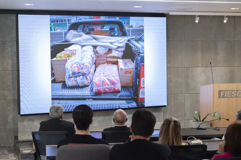 Banco de Alimentos de Santa Catarina abre unidade em Chapecó, no Oeste