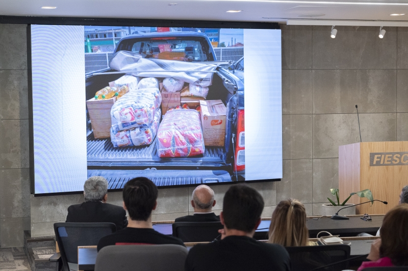 Banco de Alimentos de Santa Catarina abre unidade em Chapecó, no Oeste