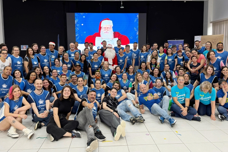 Natal Solidário, no SENAI de Blumenau, vai reunir 250 crianças de lares de acolhimento