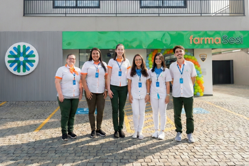 farmaSesi inaugura nova unidade em Joinville e chega a 80 farmácias em SC
