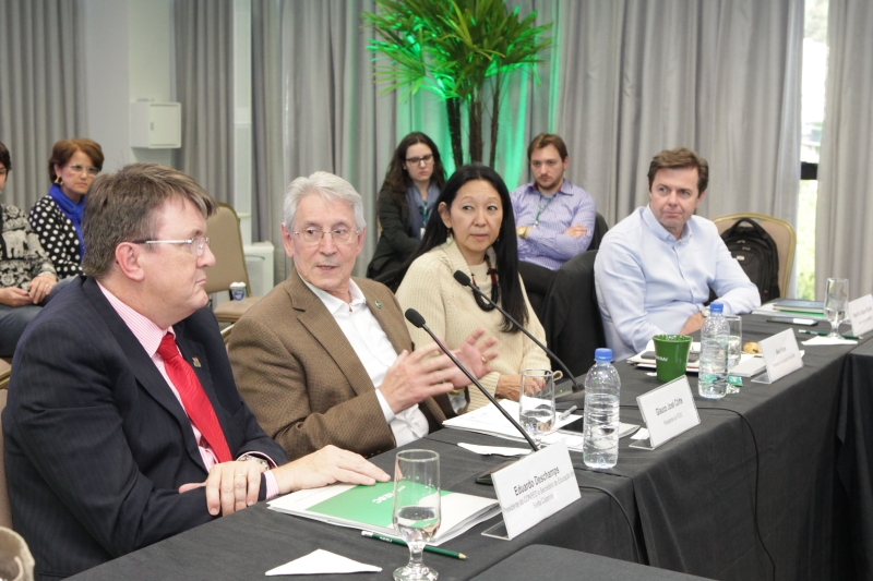Reunião teve relatos da FIESC, de Santa Catarina, Distrito Federal, Paraíba e Mato Grosso do Sul (Foto: Heraldo Carnieri)